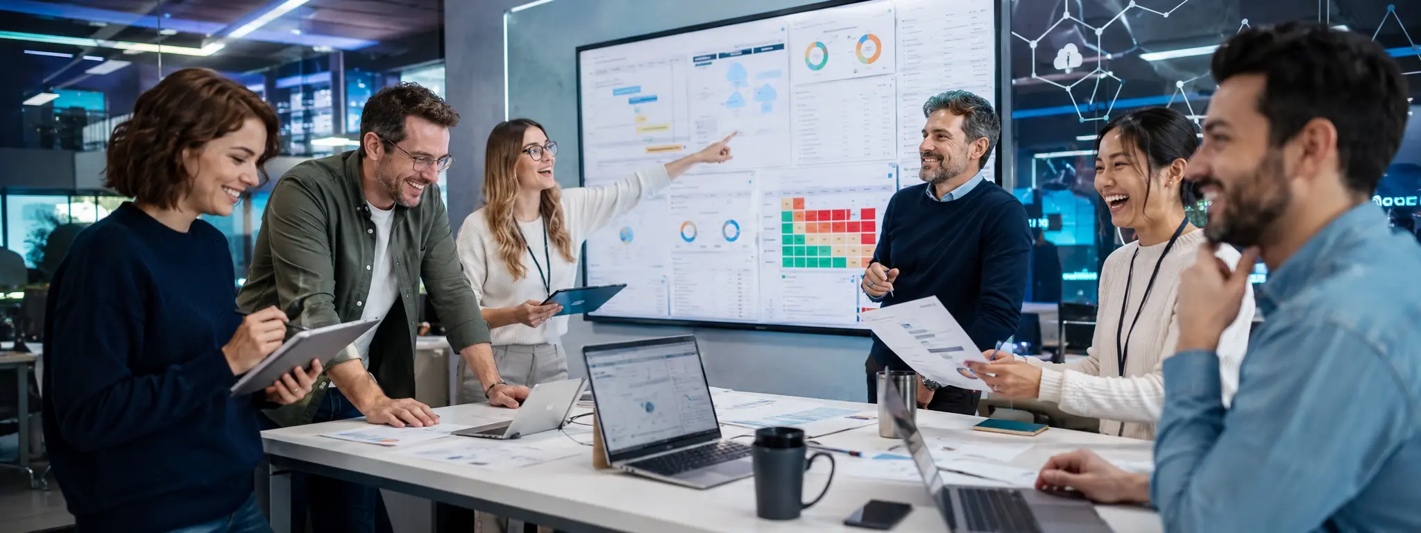 European software SaaS security privacy DevOps and compliance team reviewing ISMS cloud controls privacy records audit evidence and corrective action trackers